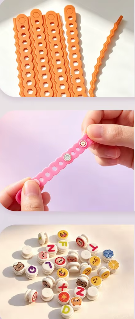 Silikonarmbänder - DIY-Set
