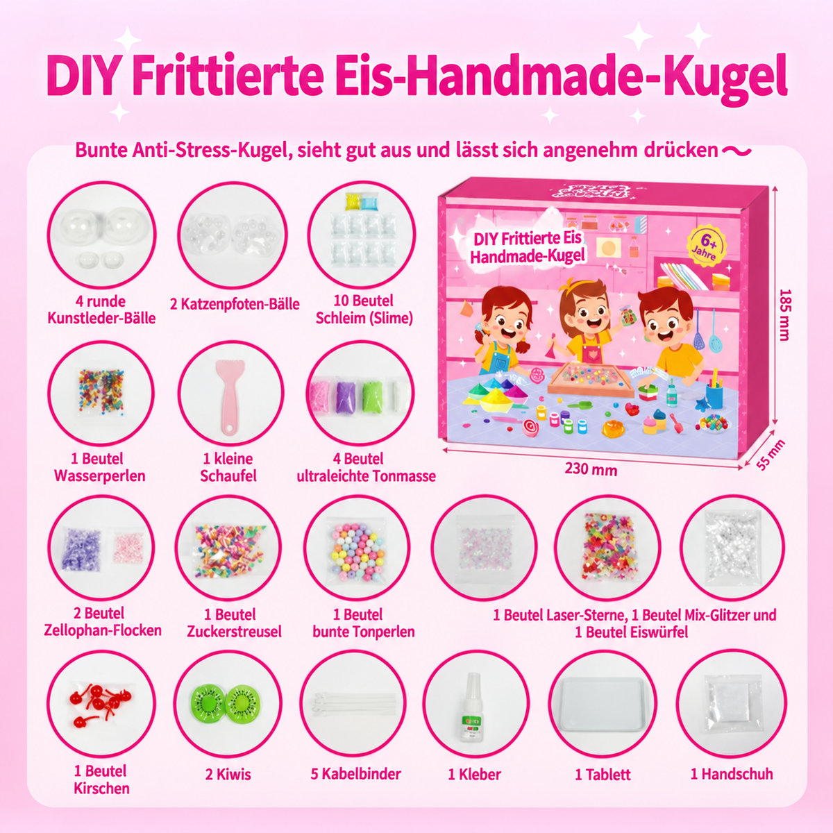 Squishy-Bastelset für Kinder 🎨✨