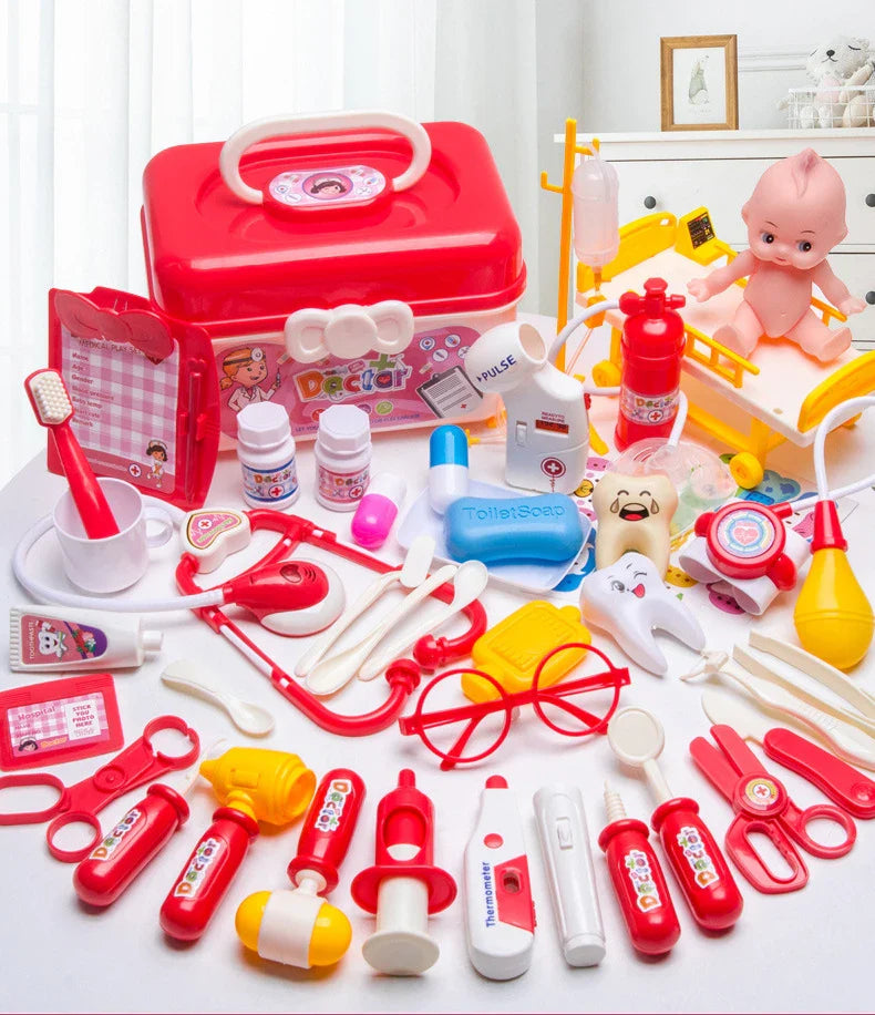 Doctor Set for Kids – Pretend Play Medical Kit with Nurse Tools & Accessories