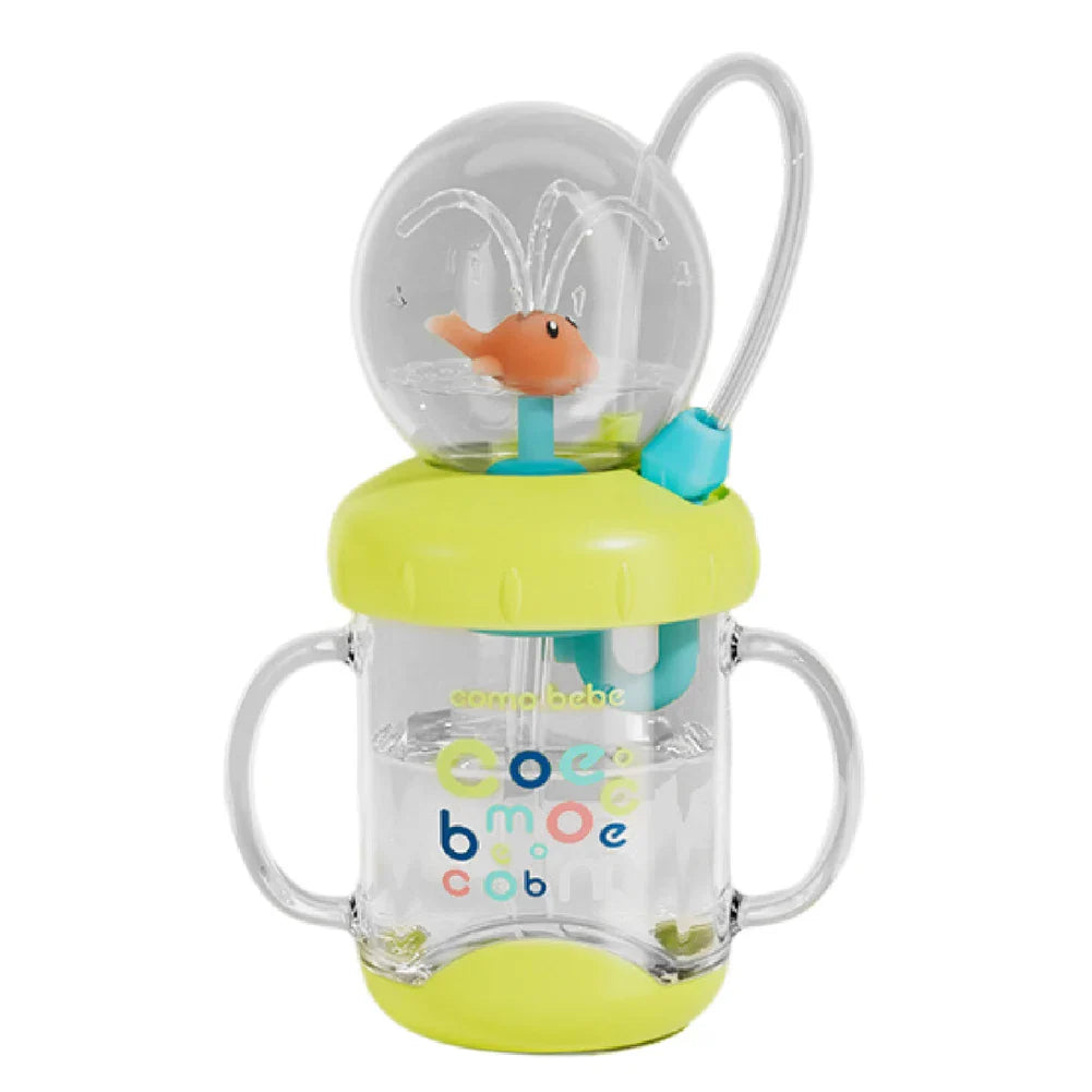 Whale Fountain Tumbler – Leak-Proof Kids’ Water Cup