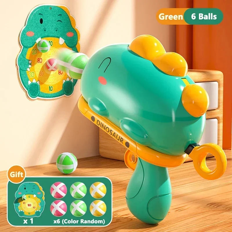 Dinosaur Sticky Ball Shooter