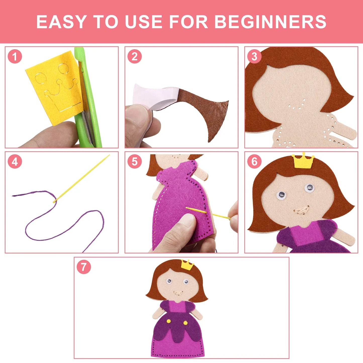 DIY Plush Animals for Creative Little Hands