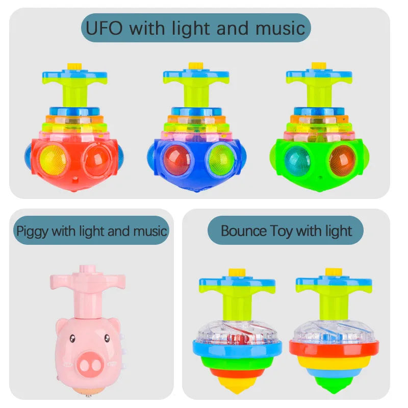 UFO Light-Up Spinning Top
