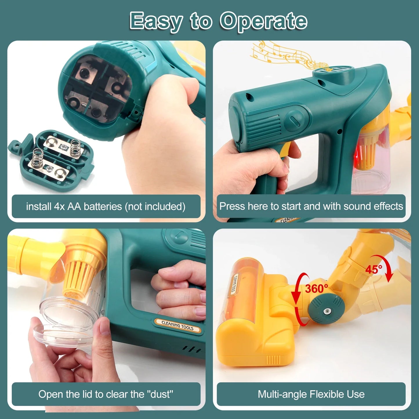 Children's Electric Vacuum Cleaner