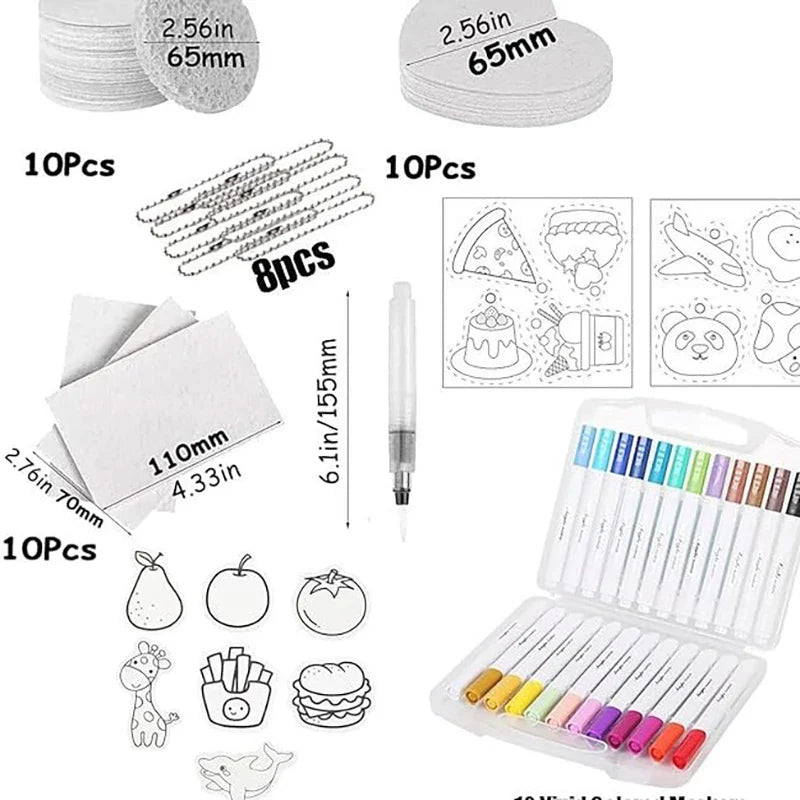 Magic 3D Bubble Drawing Kit for Creative Little Artists