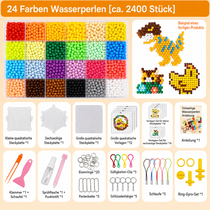 DIY-Bastelset mit kreativen Wasserperlen