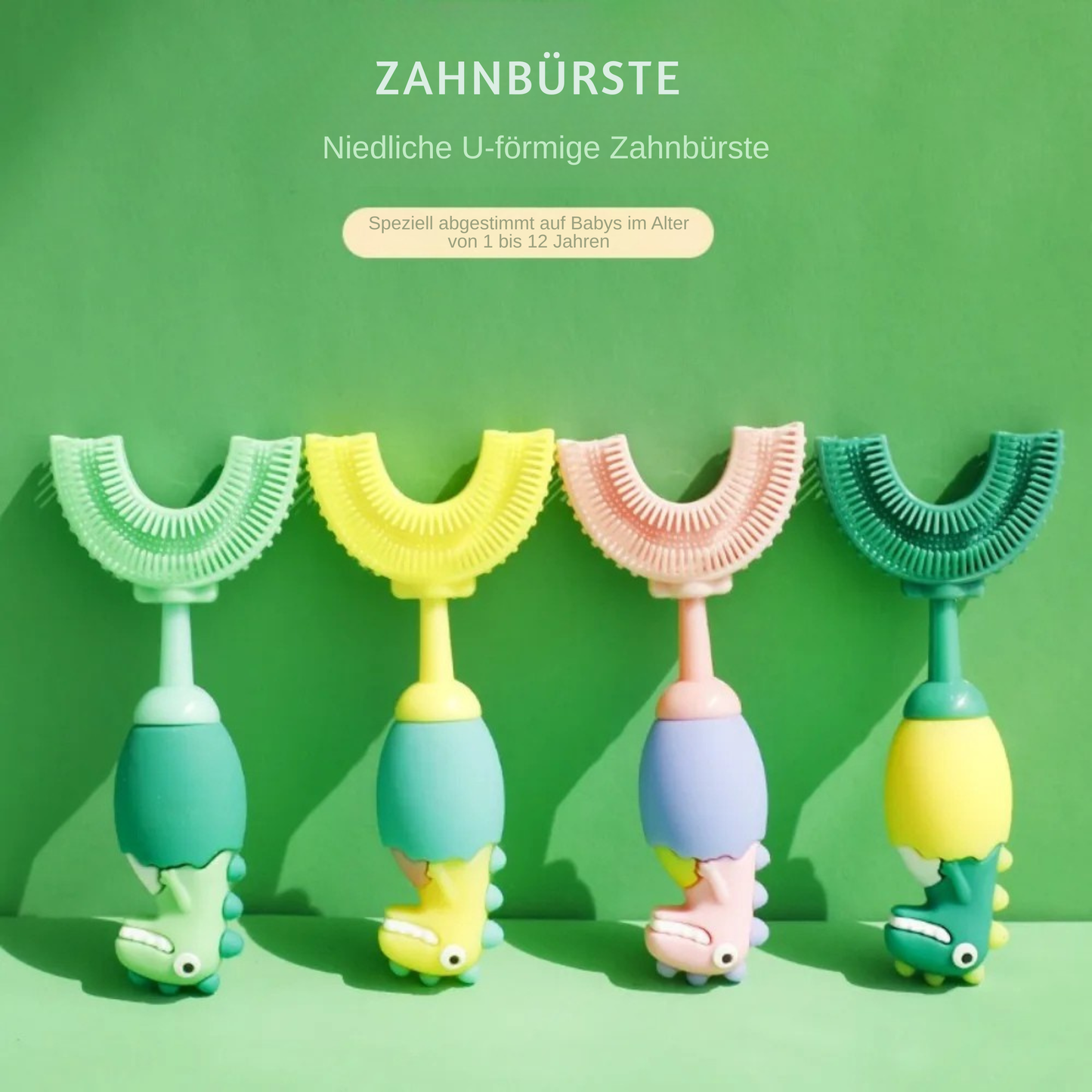 U-förmige Kinderzahnbürste