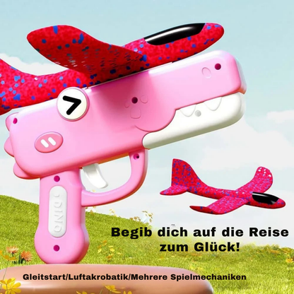Schaumstoff- Dino Flugzeug