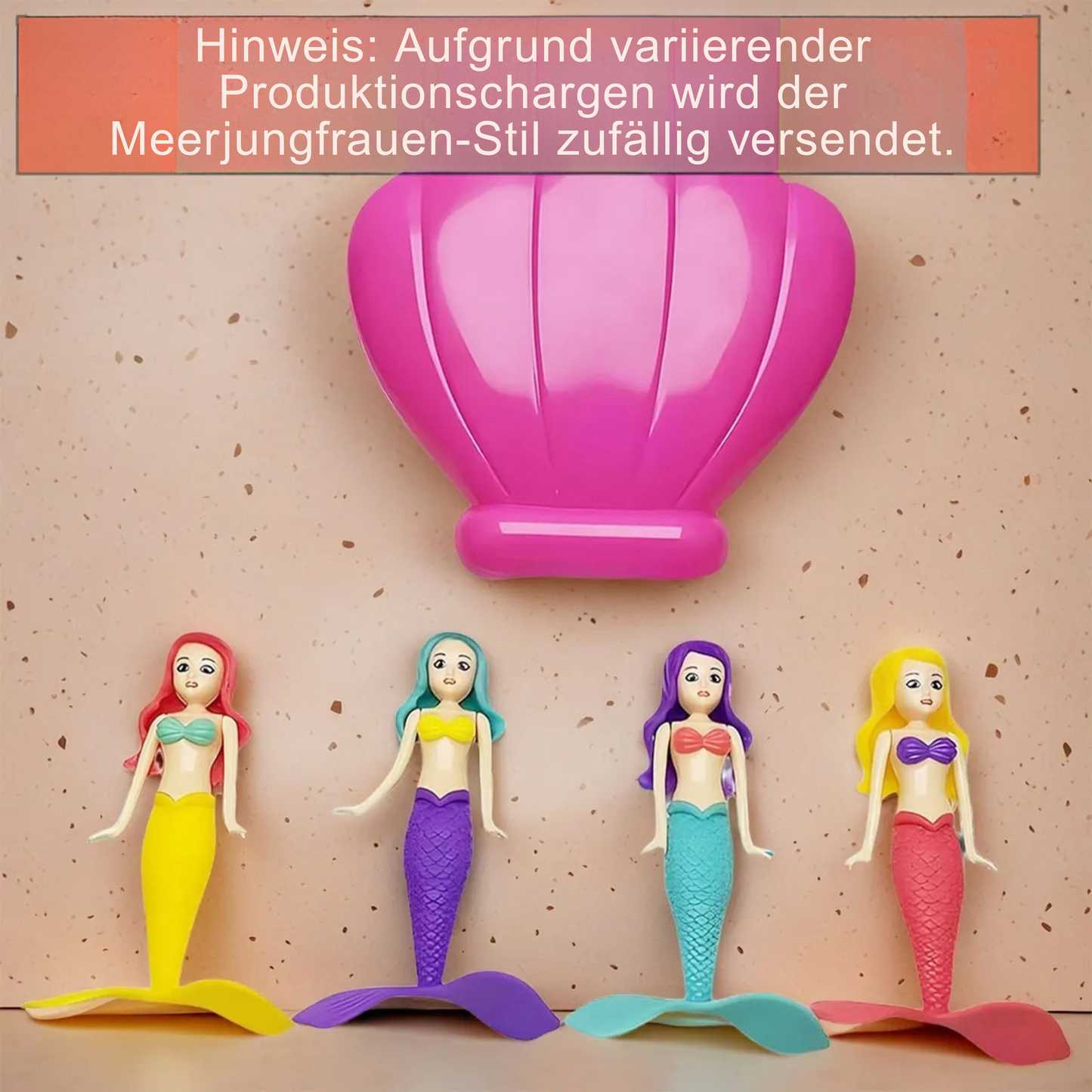 WasserMeerjungfrau Schwimmendes Bade Spielzeug Set