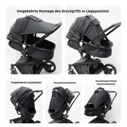 SchattenNest Universal Kinderwagen Sonnenschutz