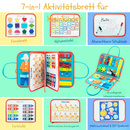 Montessori Busy Board für Kleinkinder