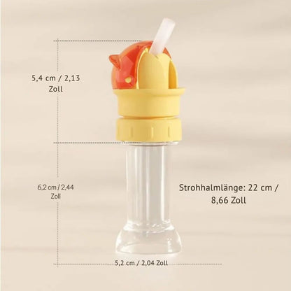 FlexiTrink 2-in-1 Deckel mit Strohhalm