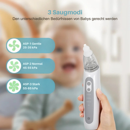 KlarNase Elektrischer Nasensauger für Babys