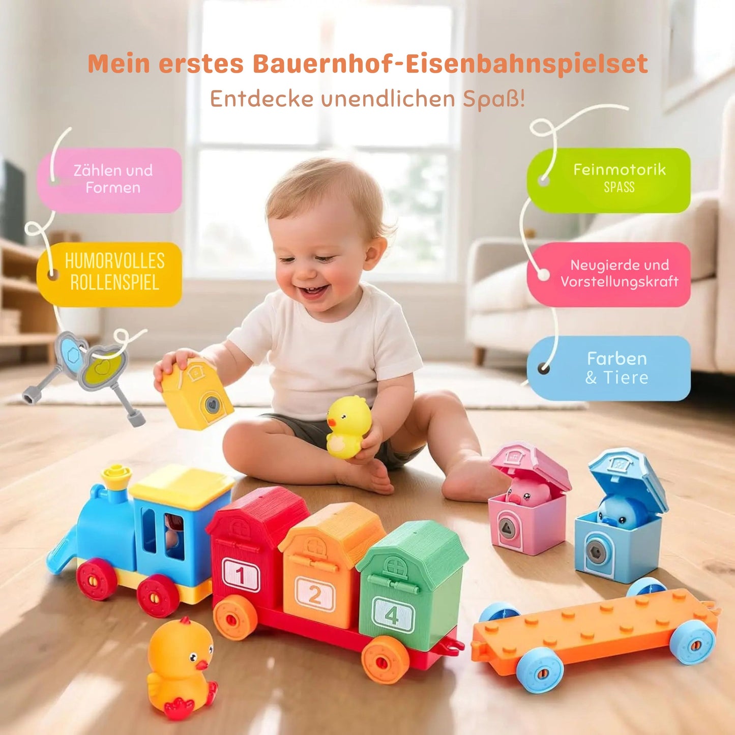LernExpress Montessori-Spielzug