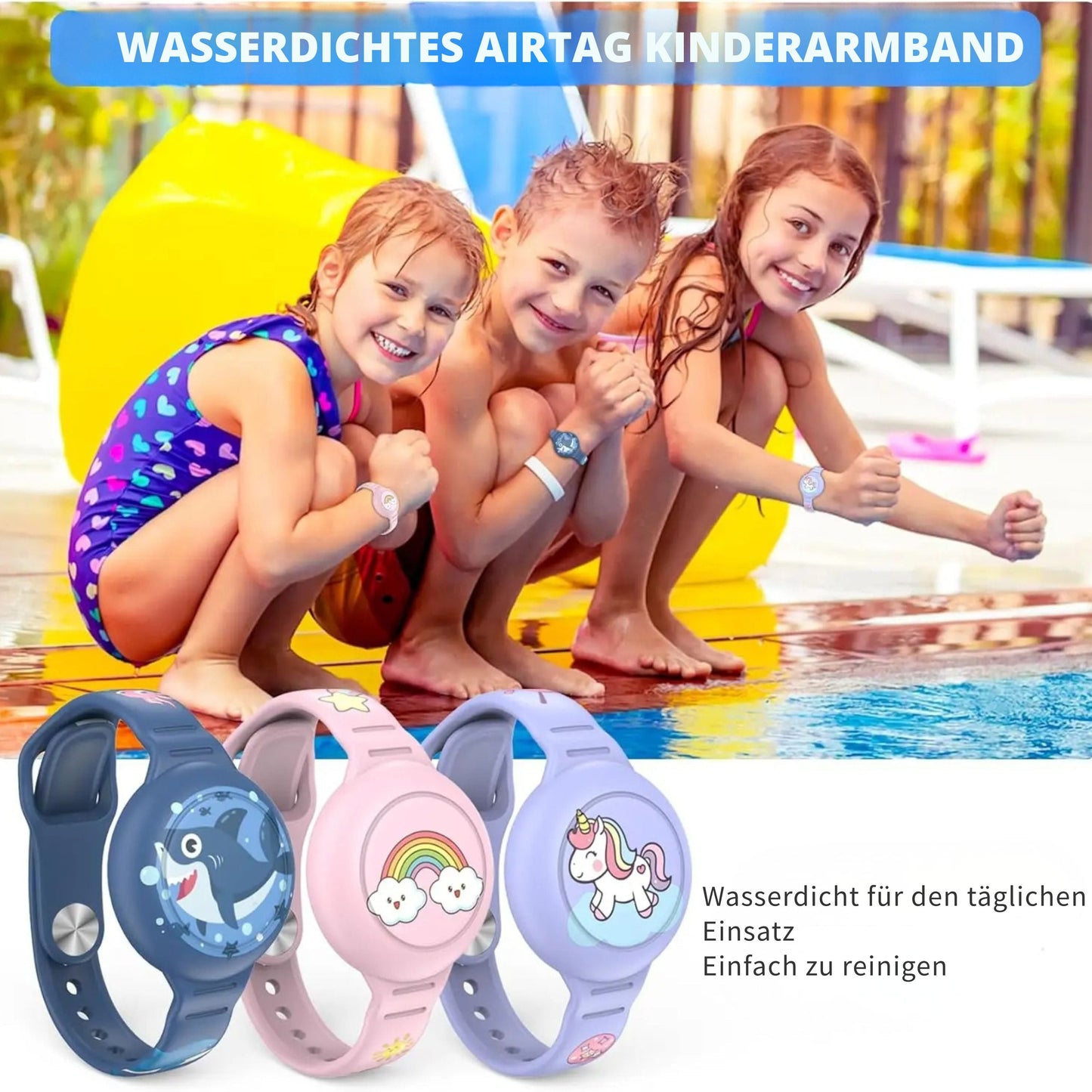 Kinder AirTag-Armband