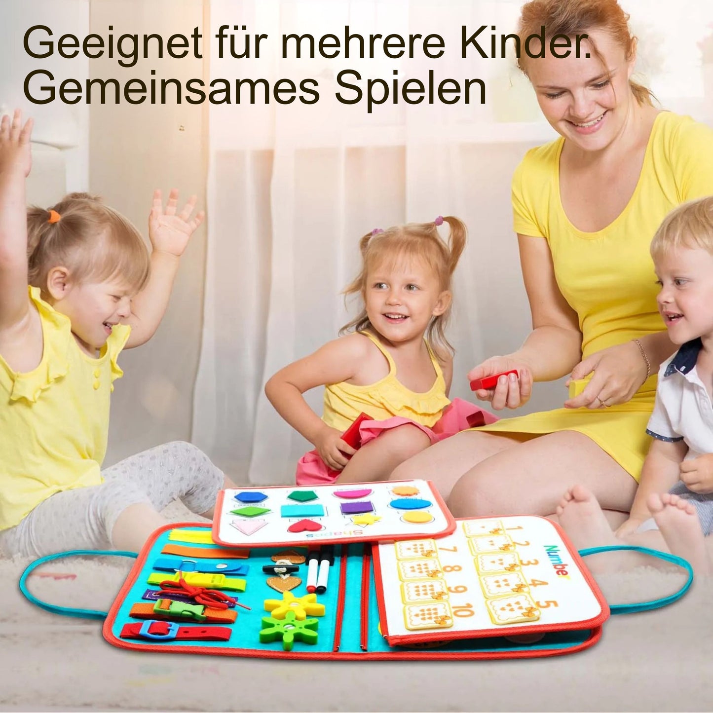 Montessori Busy Board für Kleinkinder