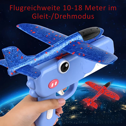 Schaumstoff- Dino Flugzeug