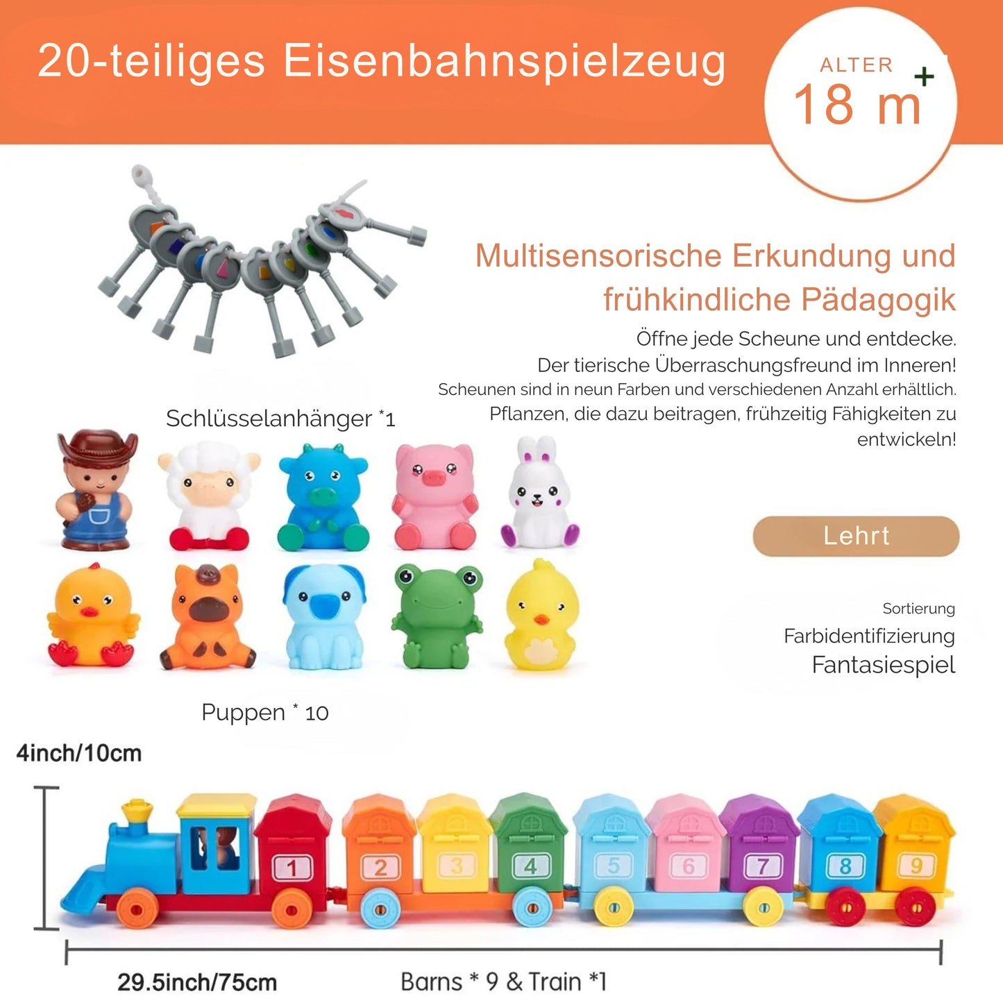 LernExpress Montessori-Spielzug