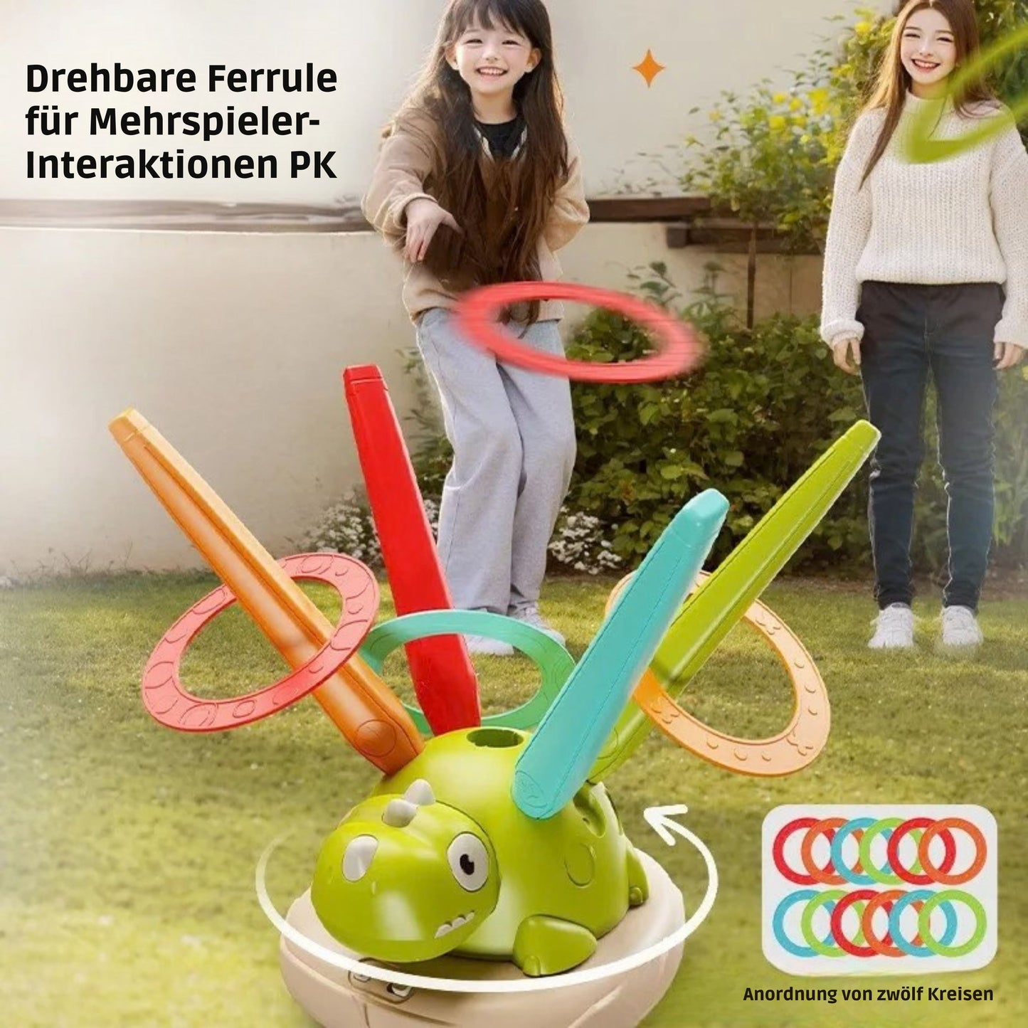 3-in-1 Dino-Spielset für Kinder