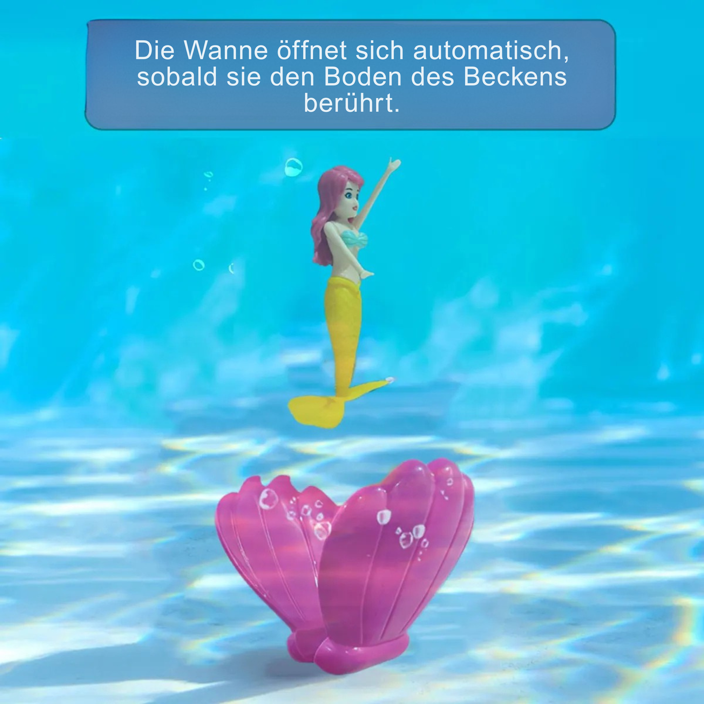 WasserMeerjungfrau Schwimmendes Bade Spielzeug Set