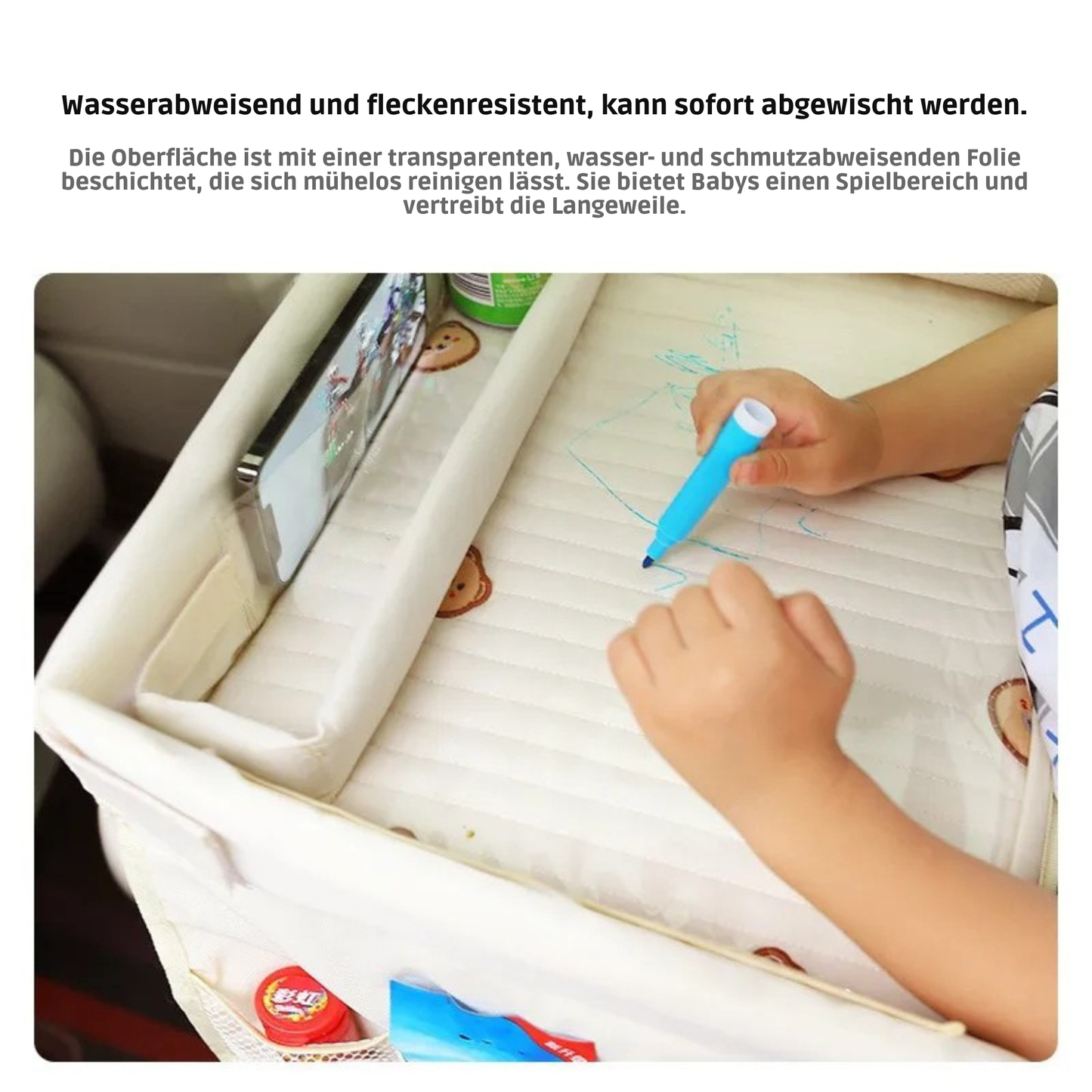 Reise-Kinderunterlage