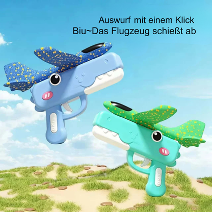 Schaumstoff- Dino Flugzeug