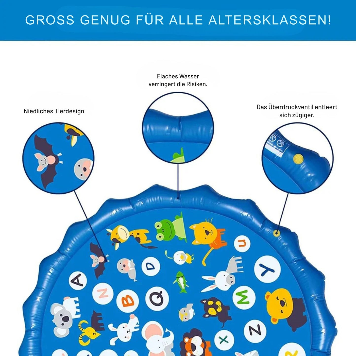 Kinder Wasserspielmatte