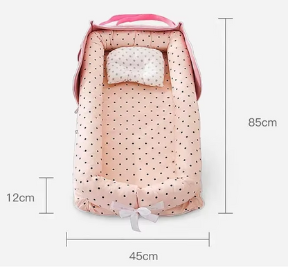 Portable Baby Nest Bed – Travel Bassinet & Playpen for Newborns