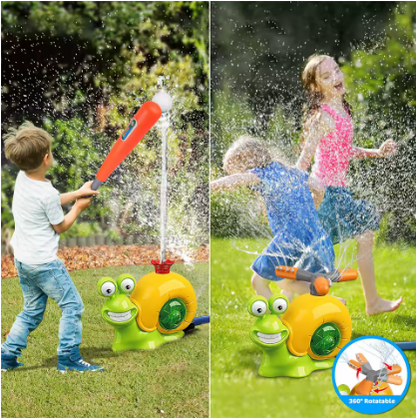 SplashSnail - Garden Sprinkler Toy