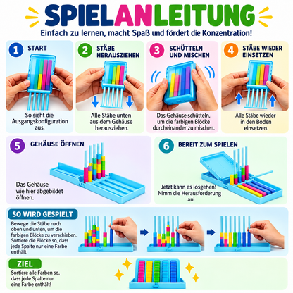 FarbStapel – Mini-Stapelspiel 🌈🎯