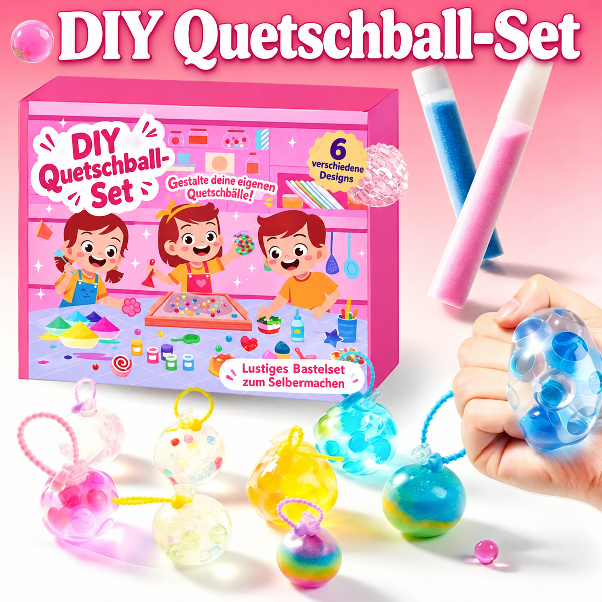 Squishy-Bastelset für Kinder 🎨✨