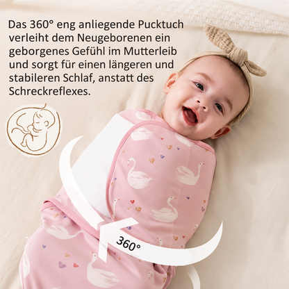 Verstellbares Baby-Pucktuch aus Baumwolle 👶🌙