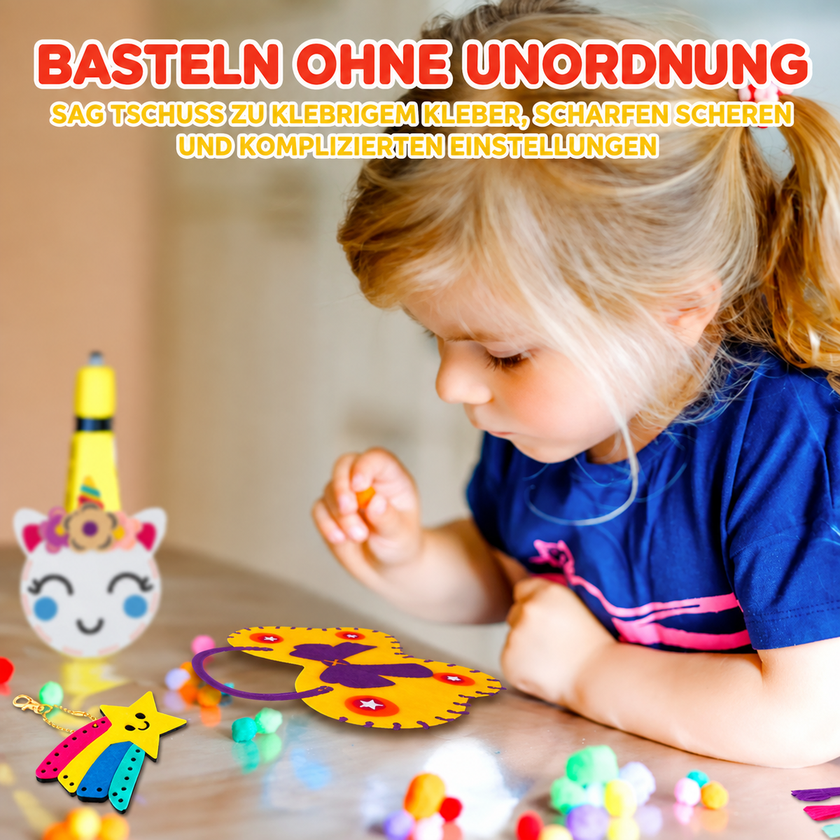 Mein erstes Filz-Nähset – 8 Bastelprojekte für Anfänger 🧵✨