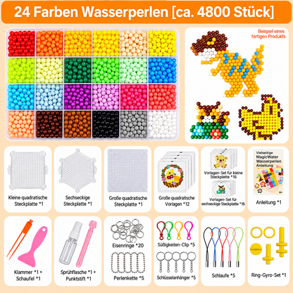 DIY-Bastelset mit kreativen Wasserperlen