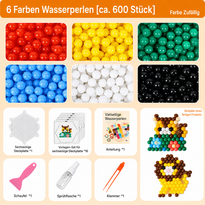 DIY-Bastelset mit kreativen Wasserperlen
