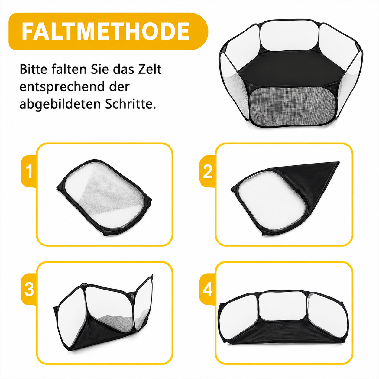 Faltbares Bällebad für Kinder