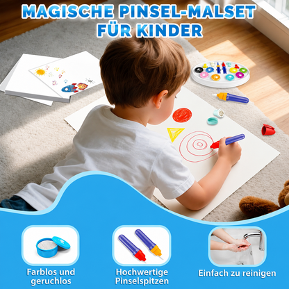 Klecksefreies Malset für Kinder