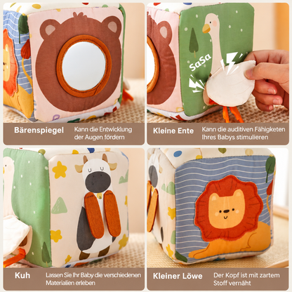 Kleine Entdecker Montessori-Sensorik-Taschentuchbox
