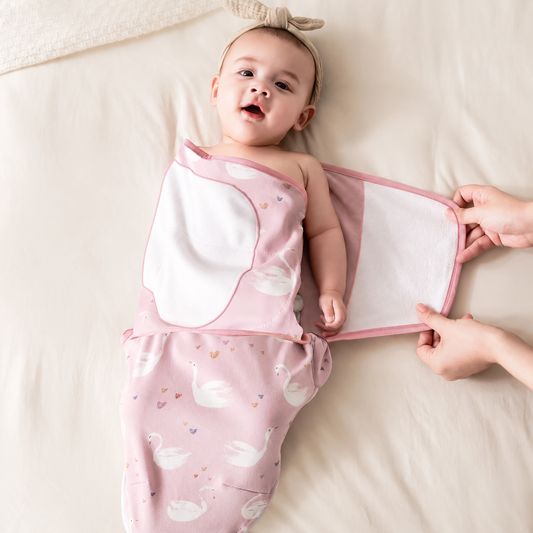 Verstellbares Baby-Pucktuch aus Baumwolle 👶🌙