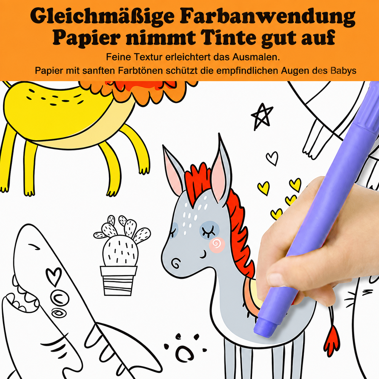 MalAbenteuer – XXL-Malrolle für Kinder