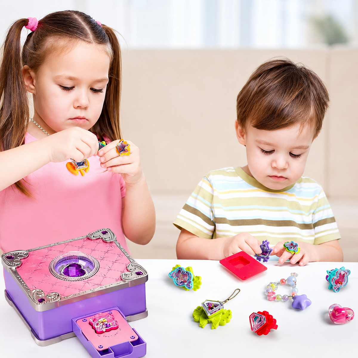 ZauberGlanz – DIY-Schmuckset für Kinder