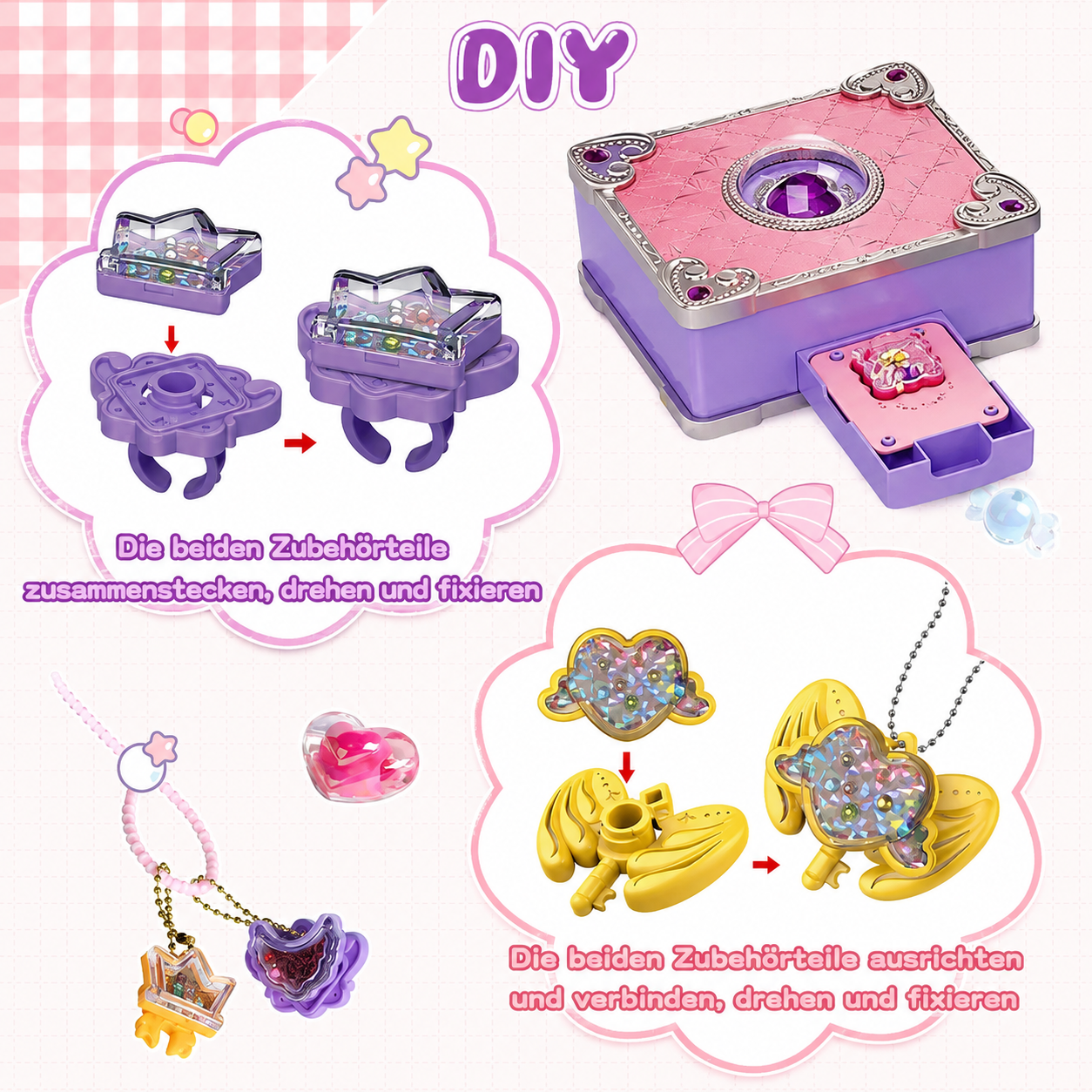 ZauberGlanz – DIY-Schmuckset für Kinder