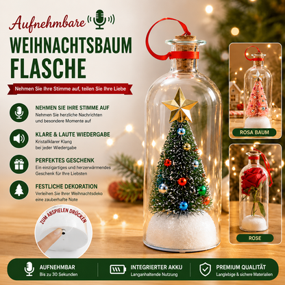 WeihnachtsStimme – Weihnachtsanhänger mit persönlicher Sprachnachricht