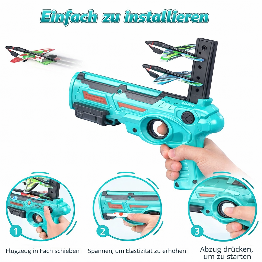 Turbokatapult - Flugzeug-Set