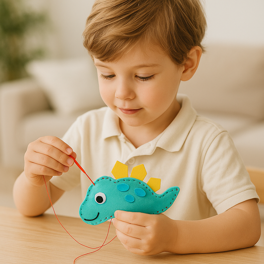 DIY Plush Animals for Creative Little Hands