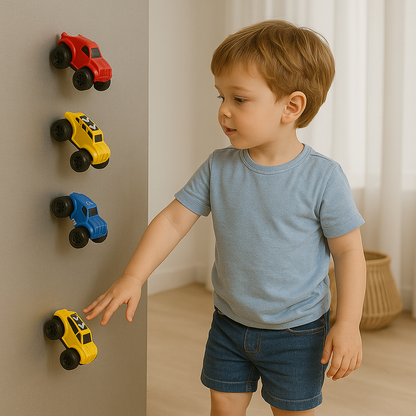 Magnetic Wall Climbing Cars - 3pcs