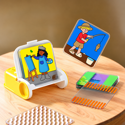 Anzieh-Puzzlespiel für Kinder