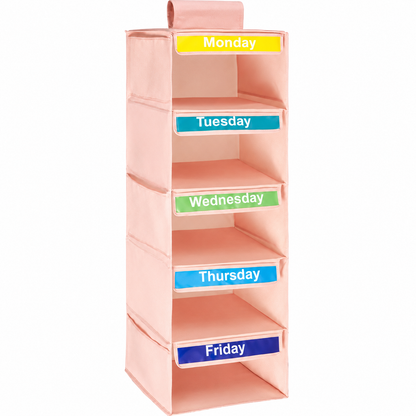 WochenReady – 5-Tage-Kleiderorganizer für Kinder