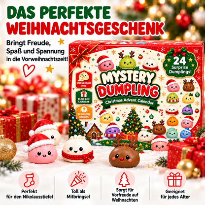 Weihnachtlicher Squishy-Adventskalender