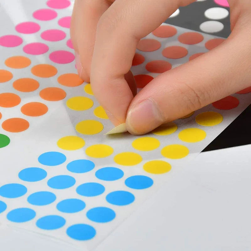 Funny Puzzle Dot Stickers – Cute Animal Mosaic Craft Set for Kids